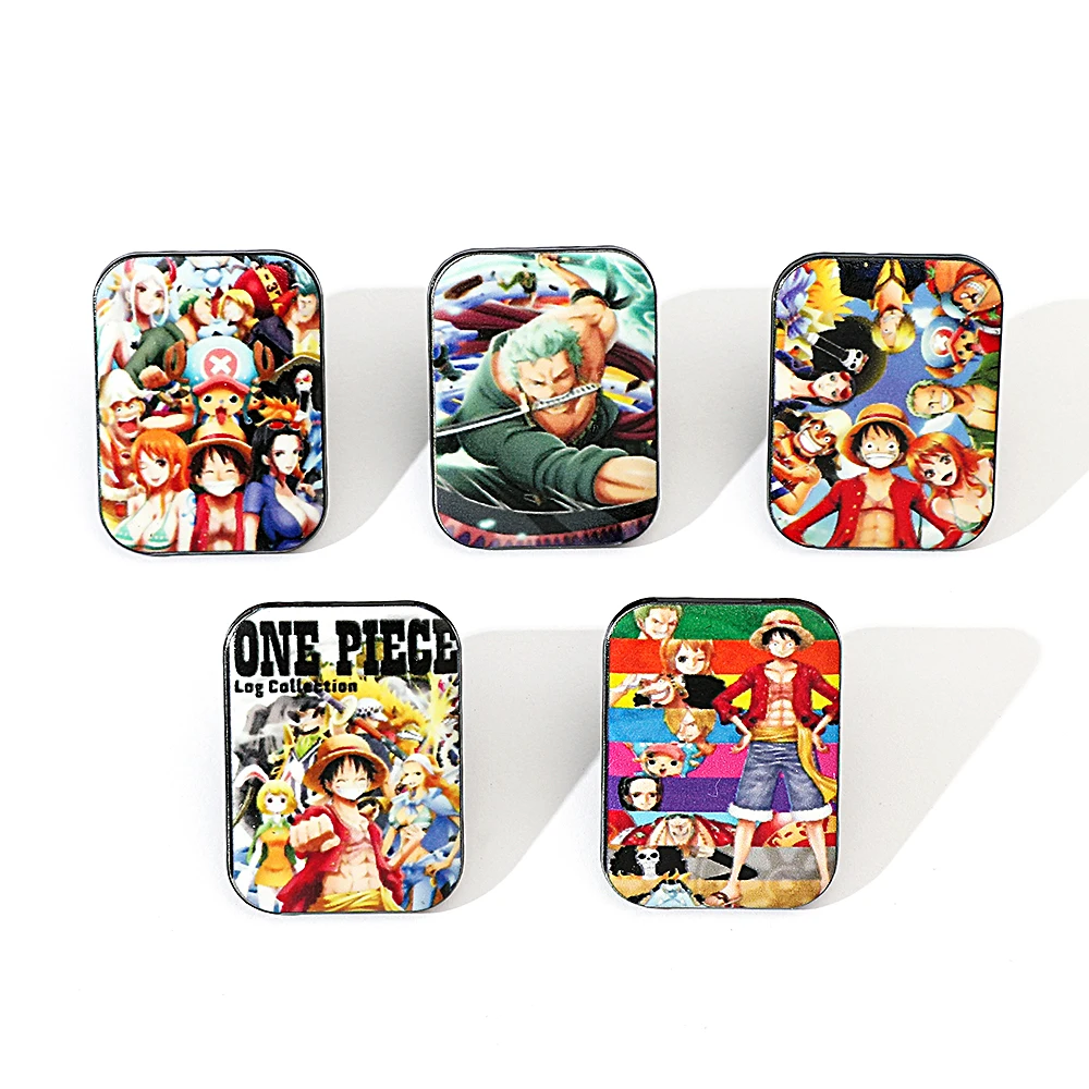 Embroidery Tulle - 5 Pcs Creative Anime Brooch Unity
