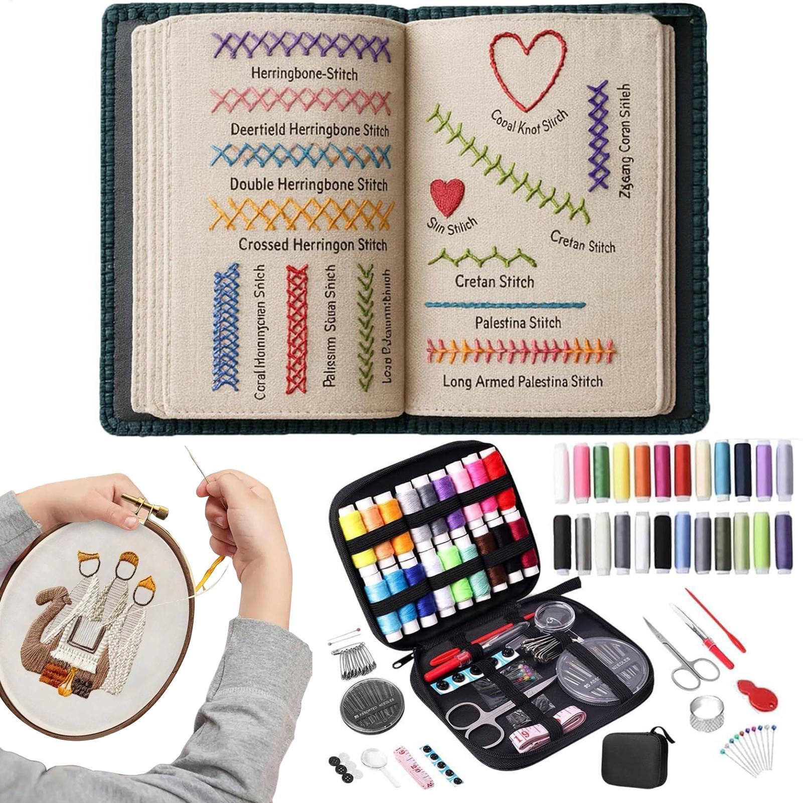 Embroidery Guide Book - Embroidery Book For Beginners 106 Patterns