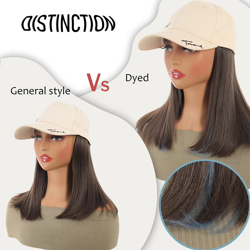 Allaosify Synthetic Hair Women - Embroidery Hat Machine avaliação e preço