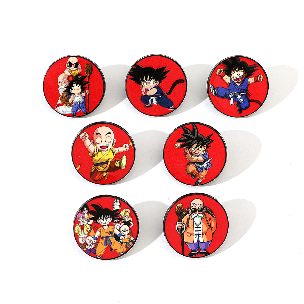 7 Pcs Funny Anime Brooch Fashi - Embroidery Tulle avaliação e preço