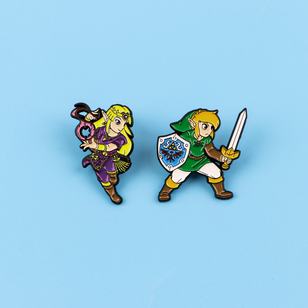 Cool Figure Enamel Pin Cartoon - Embroidery Illustration avaliação e preço