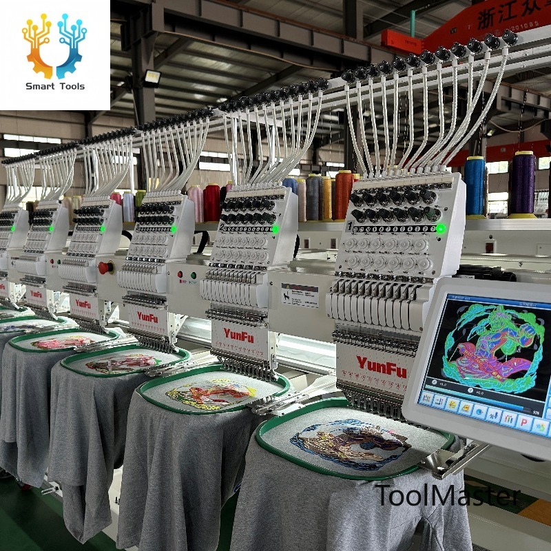 [2026] YUNFU High-Speed 6-Head - Embroidery Machine avaliação e preço