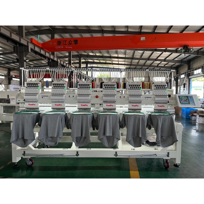 [2026] YUNFU High-Speed 6-Head - Embroidery Machine avaliação e preço