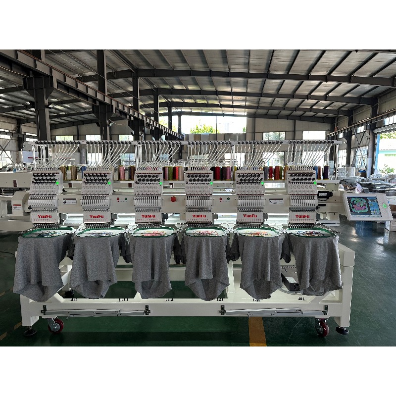 [2026] YUNFU High-Speed 6-Head - Embroidery Machine avaliação e preço