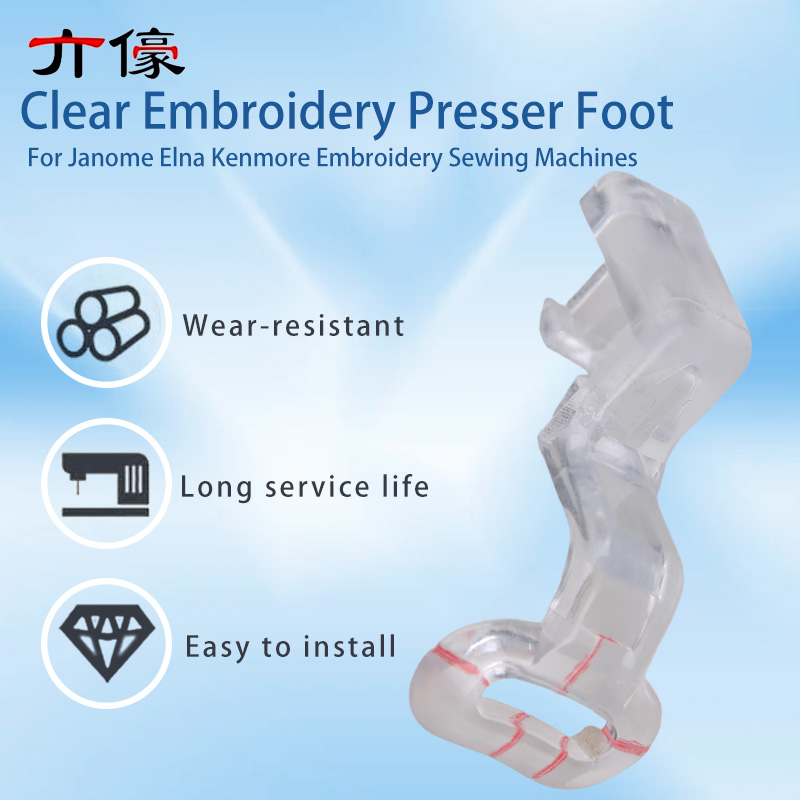 #830810008 Clear Plastic Embro - Embroidery Machine avaliação e preço