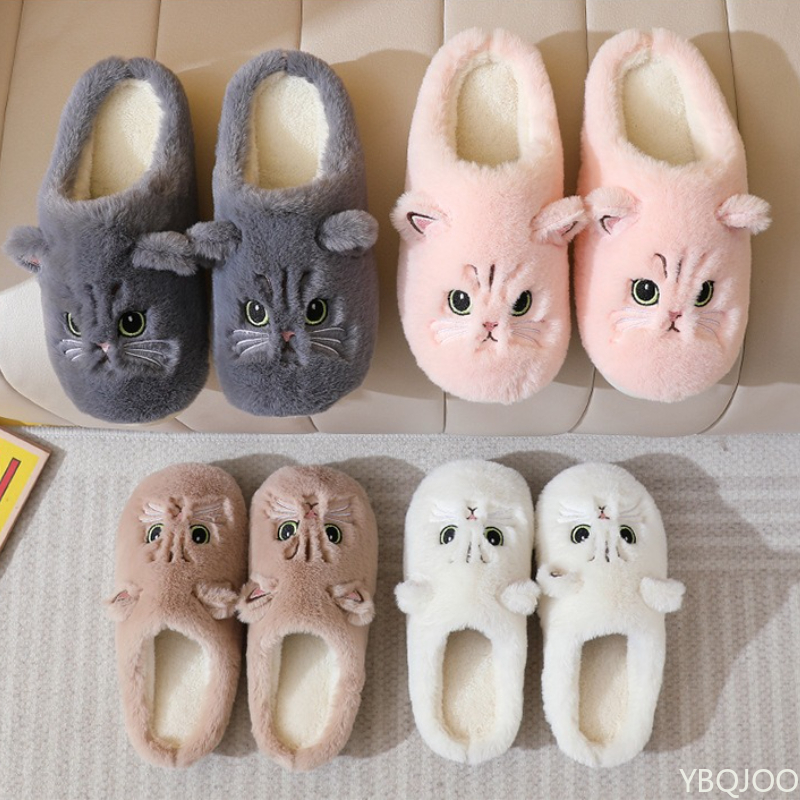 New Autumn Winter Cotton Slipp - Embroidery Flat Shoes avaliação e preço