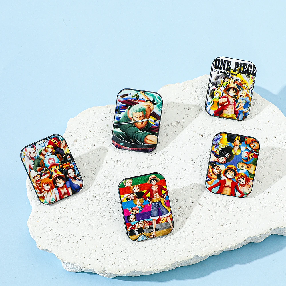 5 Pcs Creative Anime Brooch Un - Embroidery Tulle avaliação e preço