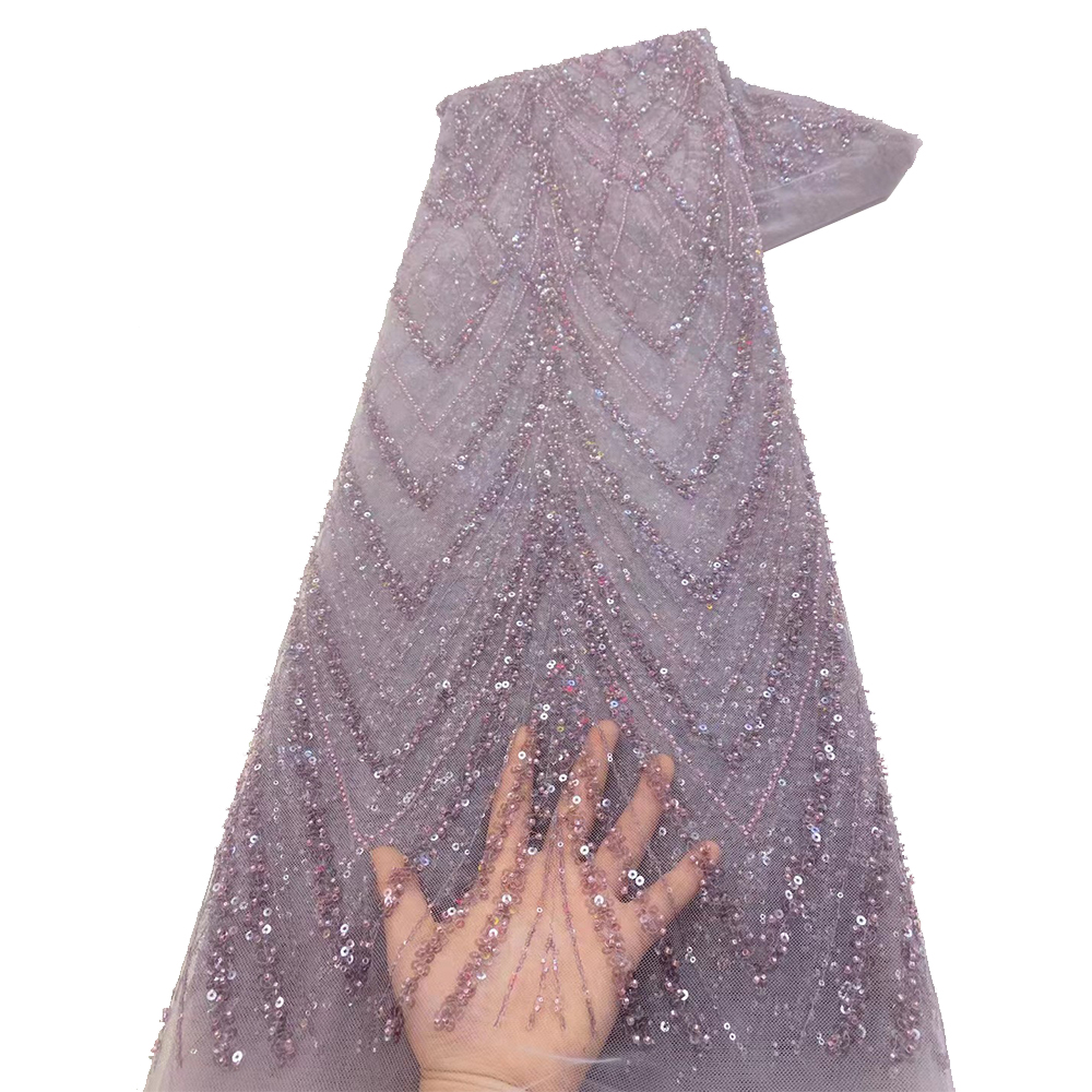 Luxury African Sequins Beaded  - Embroidery Gradient avaliação e preço