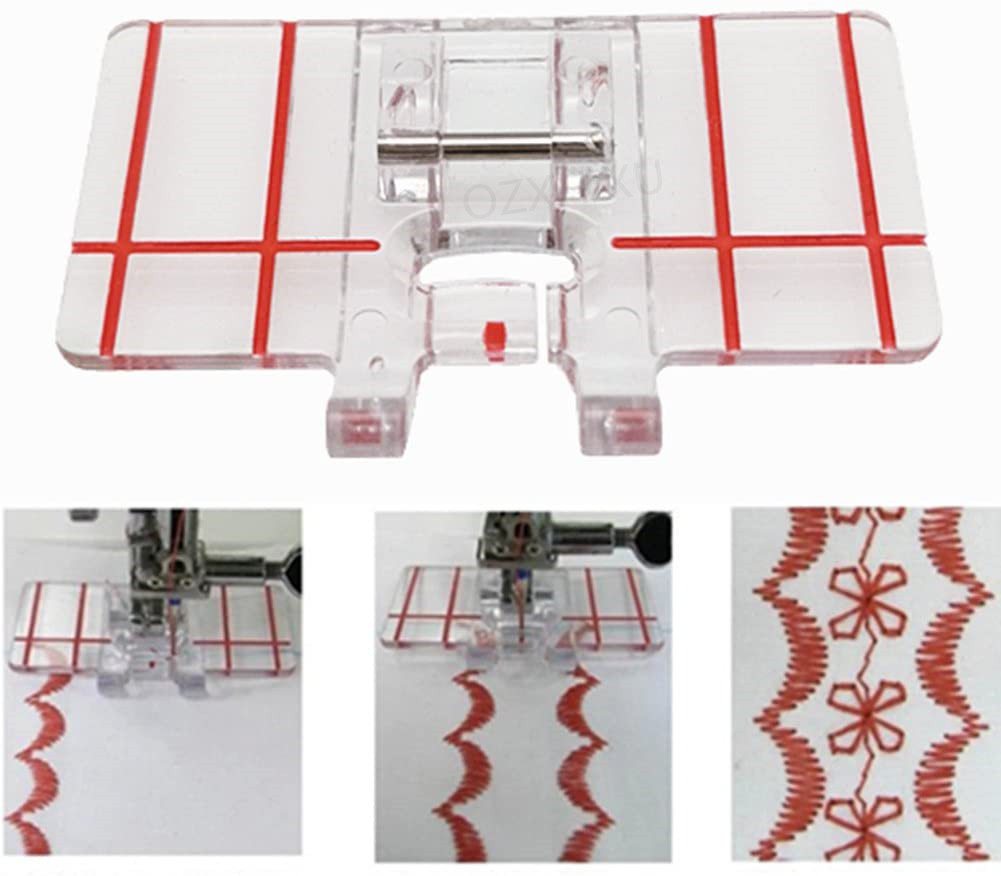 Plastic Clear Parallel Stitch  - Embroidery Xpress avaliação e preço