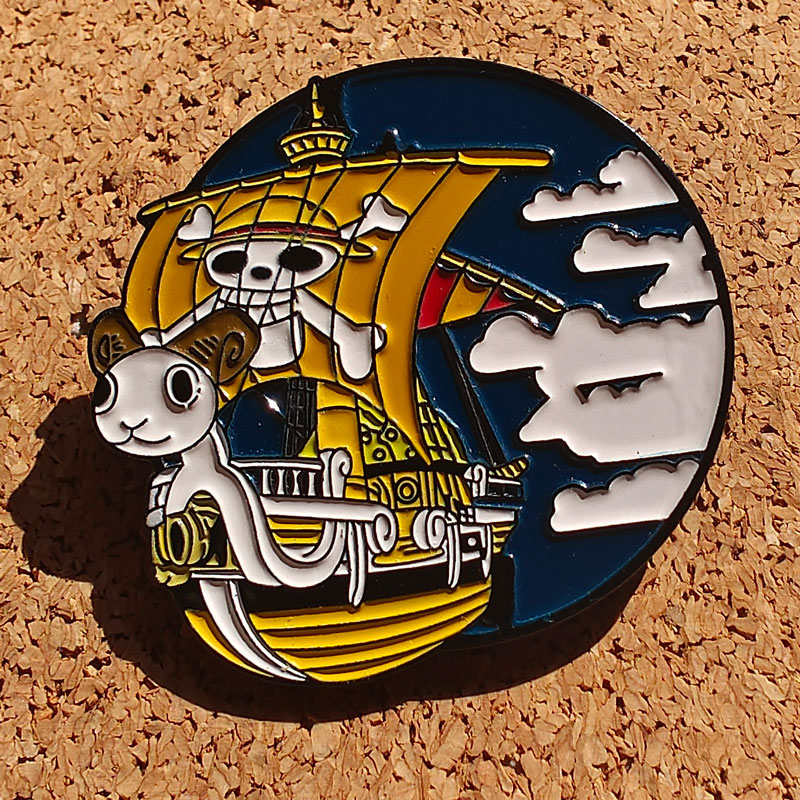 One Piece Enamel Pins Brooch T - Embroidery Tulle avaliação e preço