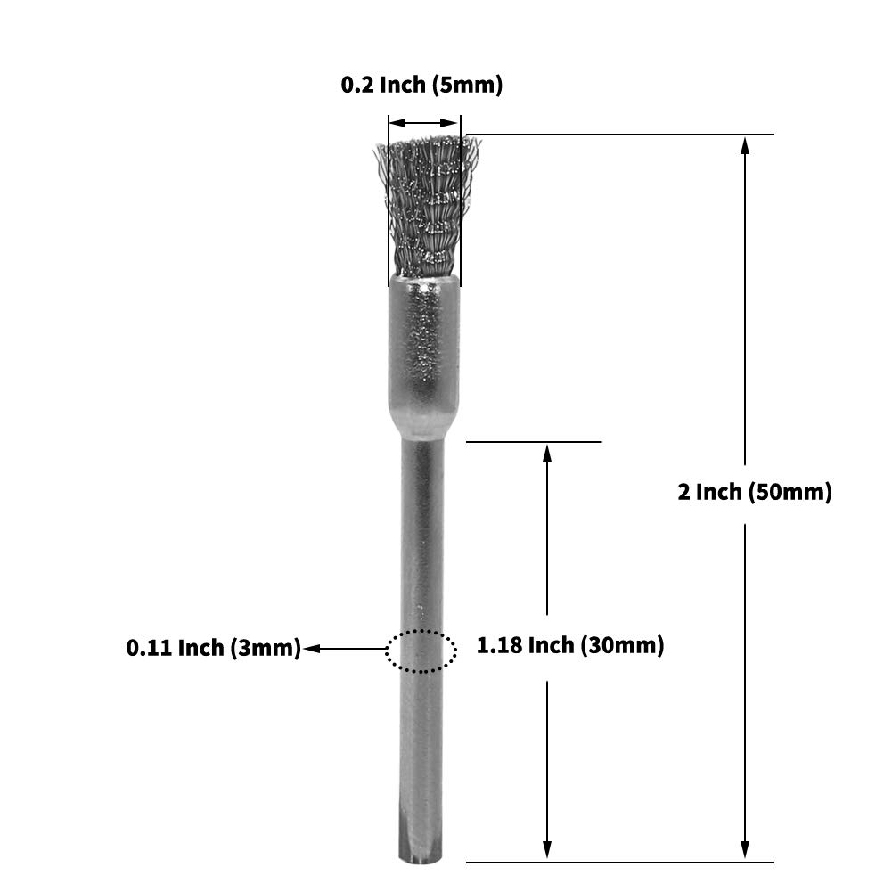 Steel Cleaning End Brushes Pen - Embroidery Art Painting avaliação e preço