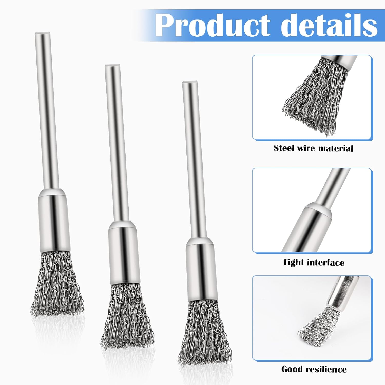 Steel Cleaning End Brushes Pen - Embroidery Art Painting avaliação e preço
