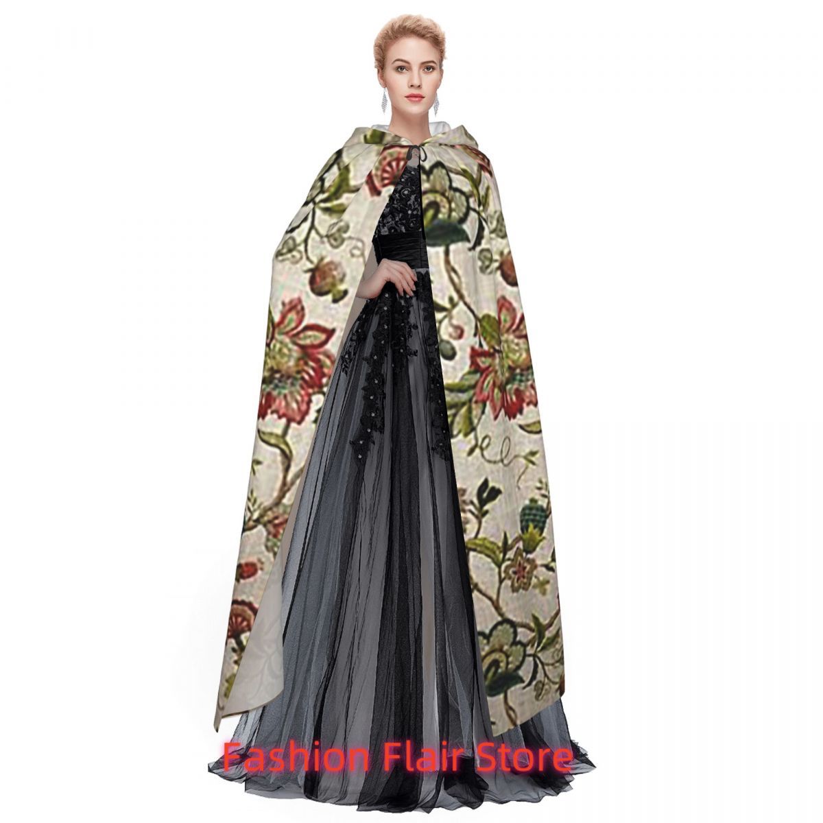 Red Green Jacobean Floral Embr - Embroidery Free Pattern avaliação e preço