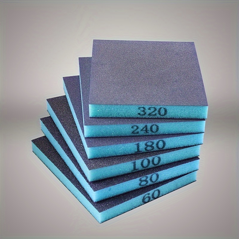 6 Sanding Sponges, Washable an - Embroidery Art Painting avaliação e preço