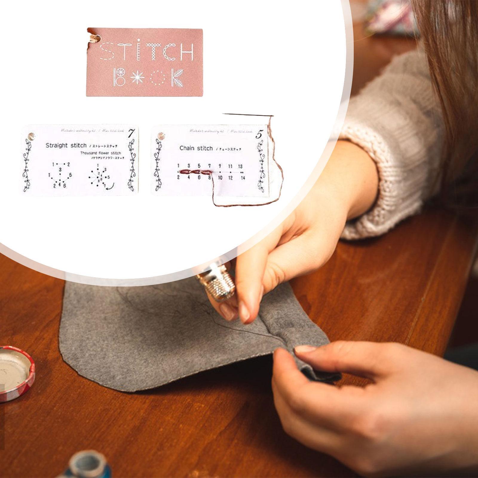 Creative Mini Sewing Book Embr - Embroidery Guide Book avaliação e preço