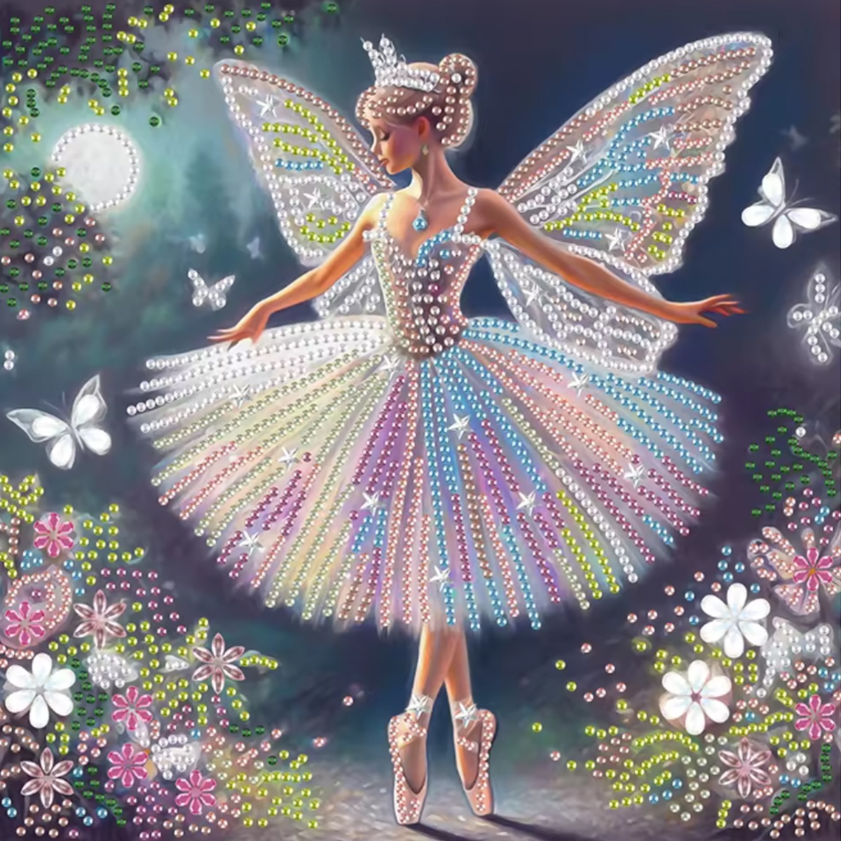 Butterfly Fairy Pattern Series - Embroidery Free Pattern avaliação e preço