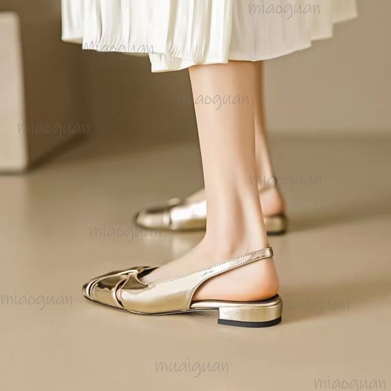 Cover Toe Low Heel Pumps Women - Embroidery Flat Shoes avaliação e preço