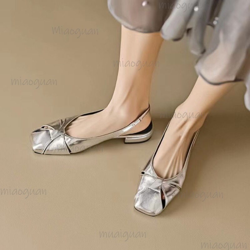 Cover Toe Low Heel Pumps Women - Embroidery Flat Shoes avaliação e preço