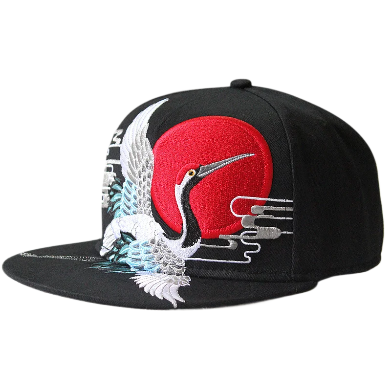 Men Flat Hat Hip Hop Snapback  - Embroidery Hat Machine avaliação e preço