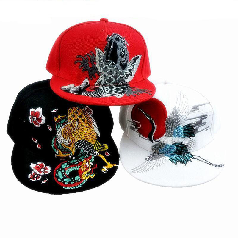 Men Flat Hat Hip Hop Snapback  - Embroidery Hat Machine avaliação e preço