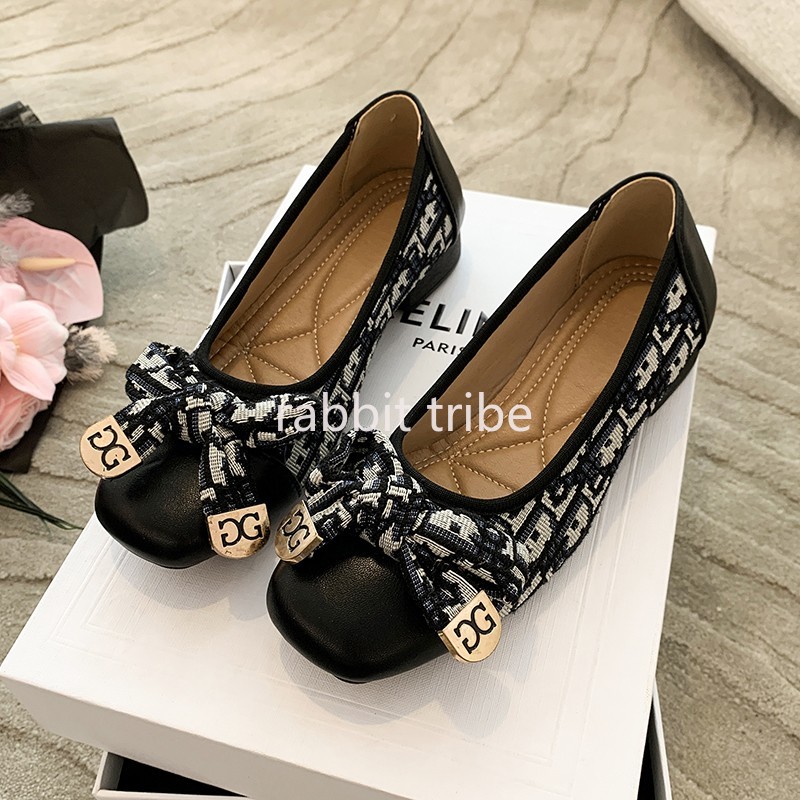 Comfortable French Womens Sing - Embroidery Flat Shoes avaliação e preço