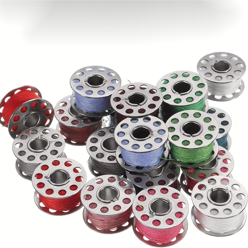 32Pcs Durable Metal Bobbins, F - Embroidery Machine avaliação e preço