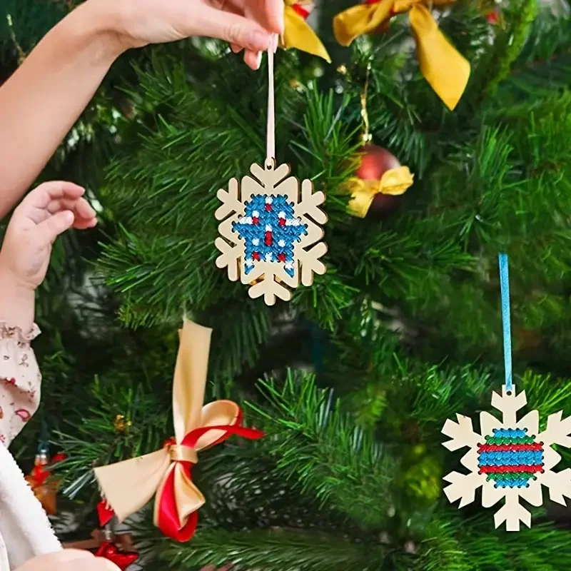 high-quality Cross Stitch Hang - Embroidery Xmas Ornaments avaliação e preço