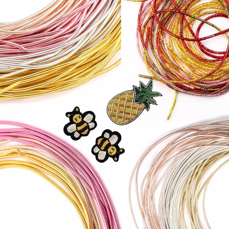 2.6M 1-1.5mm Bullion Wire Fren - Embroidery Machine avaliação e preço