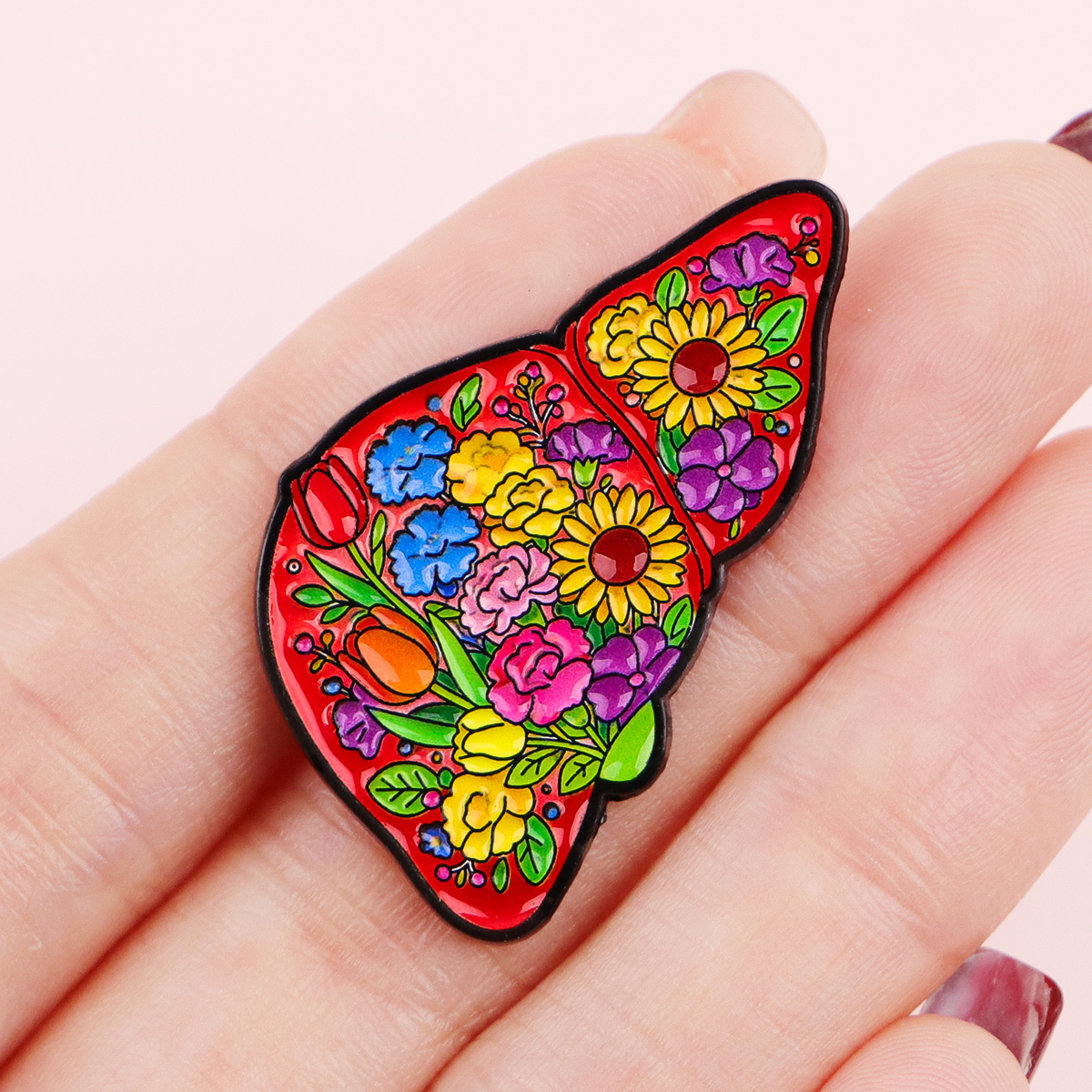 Brain Enamel Pin Medical Badge - Embroidery Illustration avaliação e preço