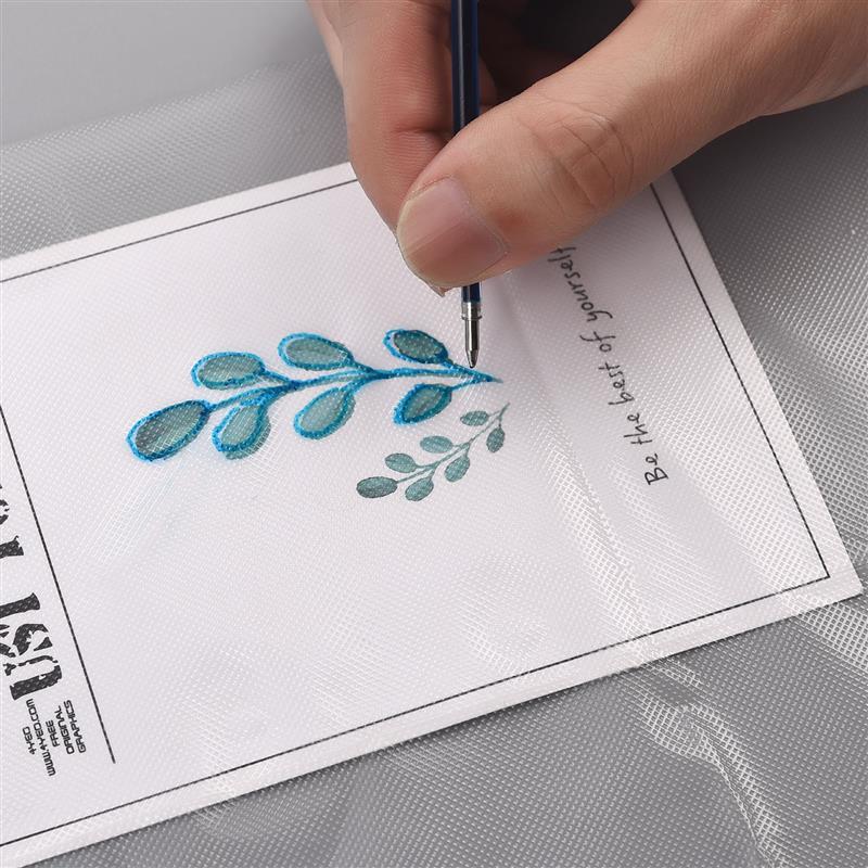4pcs/set Water Soluble Embroid - Embroidery Guide Book avaliação e preço