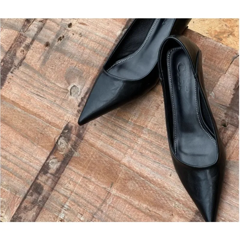 2024 Women Sexy High Heels Bur - Embroidery Flat Shoes avaliação e preço