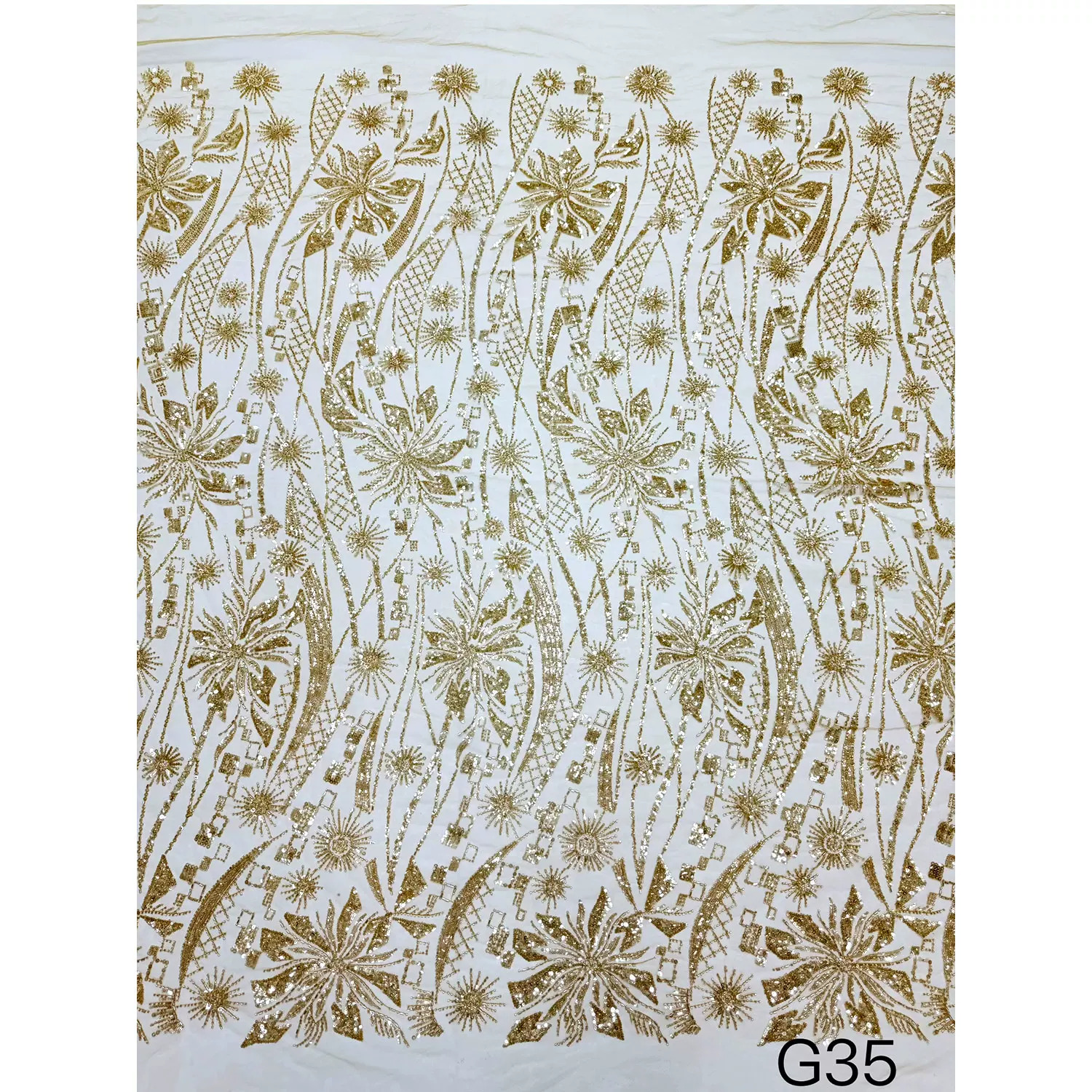 1yard soft Lace fabric Geometr - Embroidery Free Pattern avaliação e preço