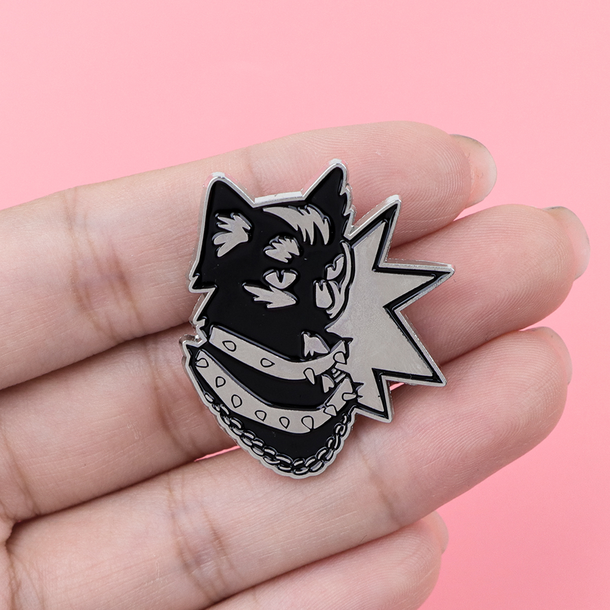Cute Cat Doctor Enamel Pin Car - Embroidery Illustration avaliação e preço