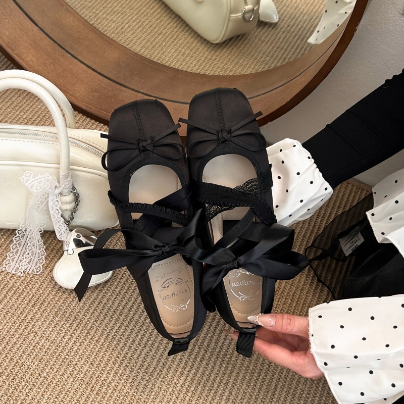 New Spring Comfortable Lace-up - Embroidery Flat Shoes avaliação e preço