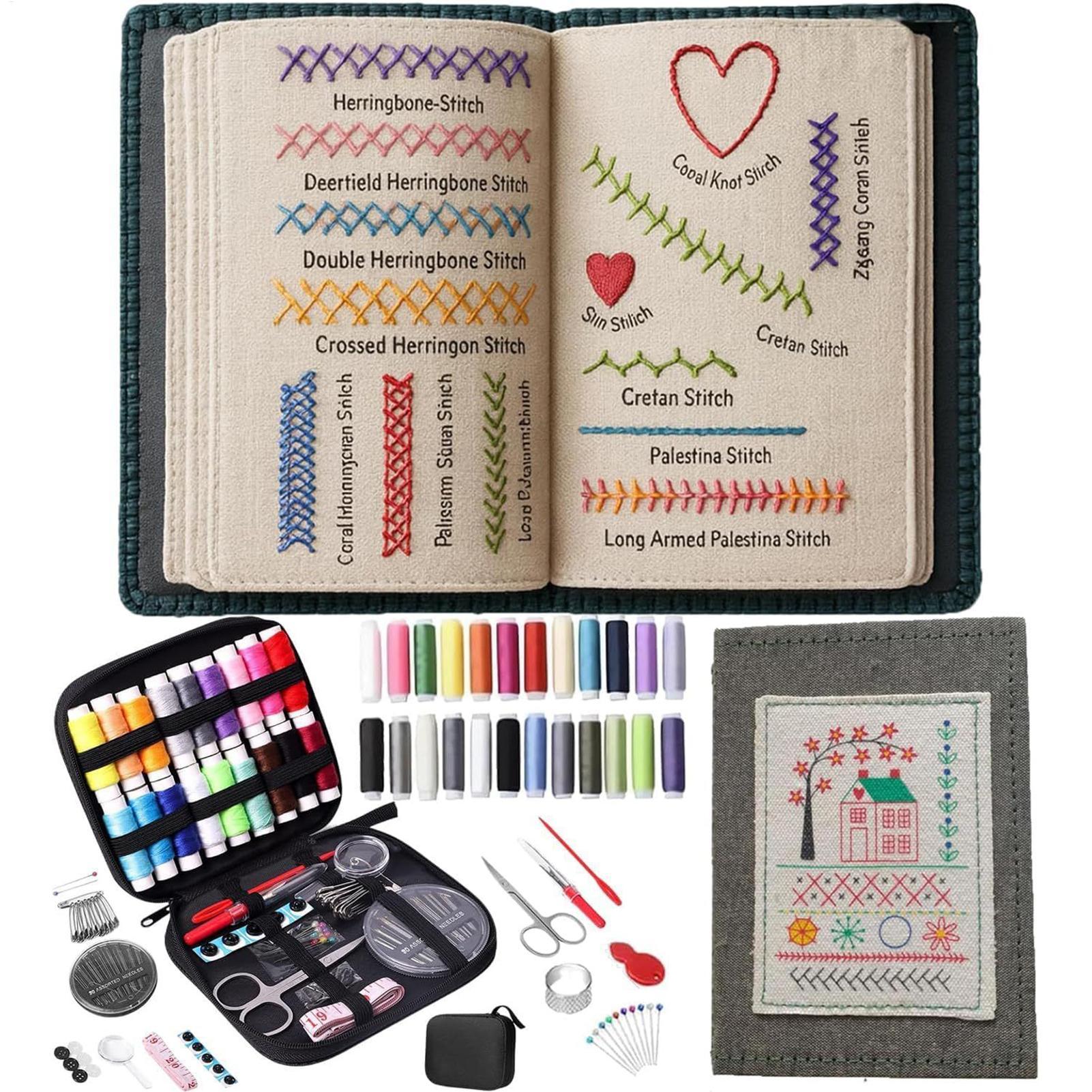 Embroidery Book For Beginners  - Embroidery Guide Book avaliação e preço