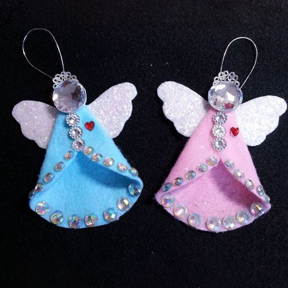 Angel-Xmas Ornament Template E - Embroidery Xmas Ornaments avaliação e preço
