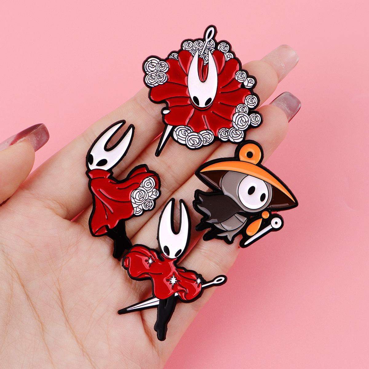 Hollow Knight Cartoon Brooch P - Embroidery Tulle avaliação e preço