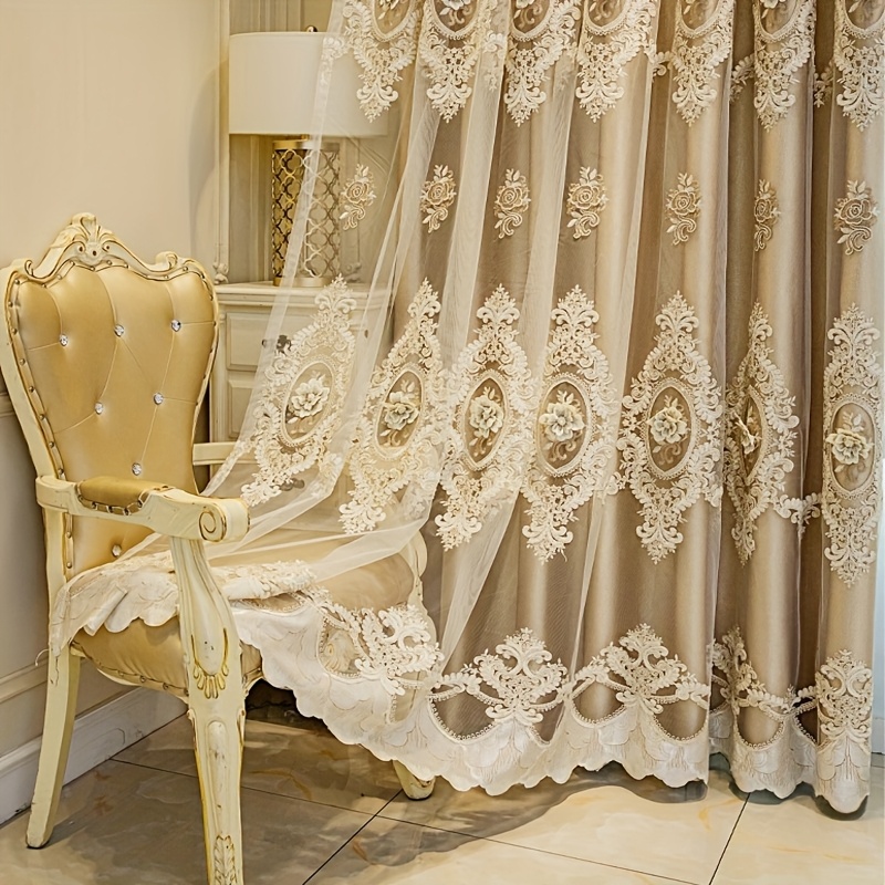 1pc Luxury Double-layer Europe - Embroidery Free Pattern avaliação e preço