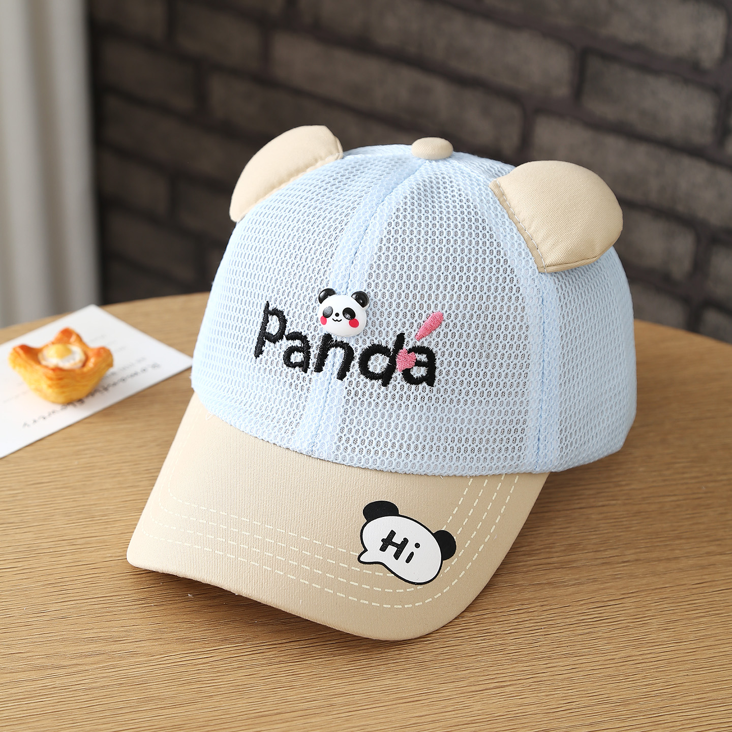Baby hat, soft and cute, with  - Embroidery Hat Machine avaliação e preço