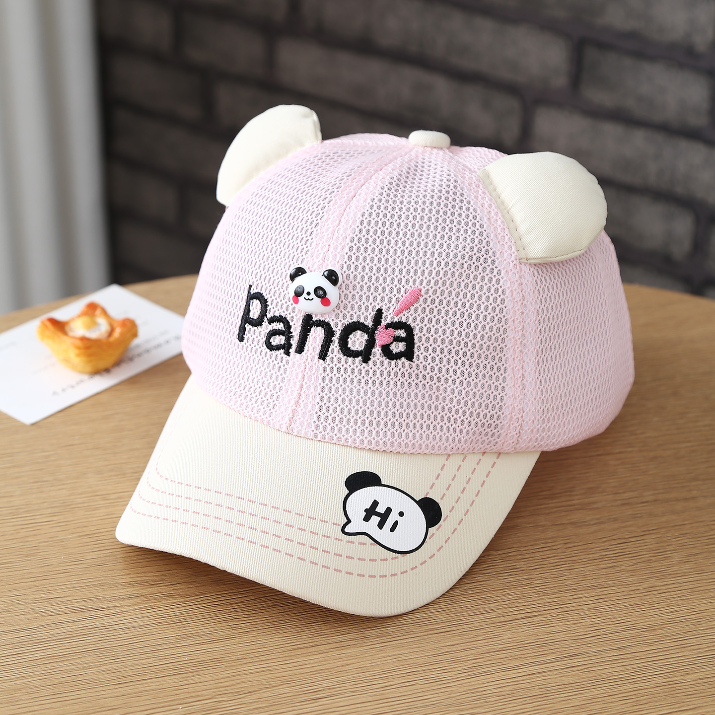 Baby hat, soft and cute, with  - Embroidery Hat Machine avaliação e preço