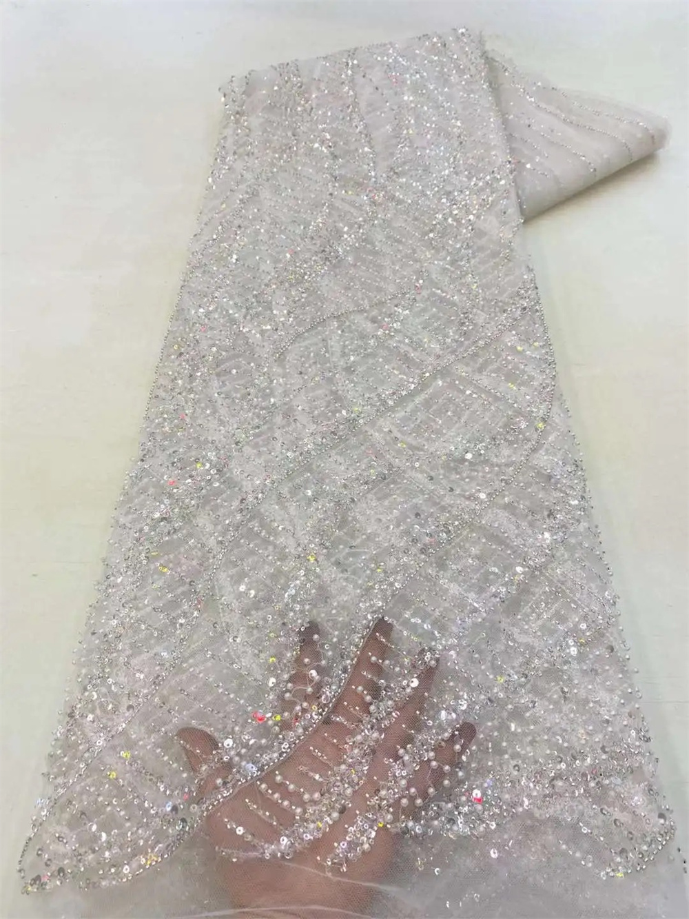 Wholesale 2025 African Sequins - Embroidery Gradient avaliação e preço