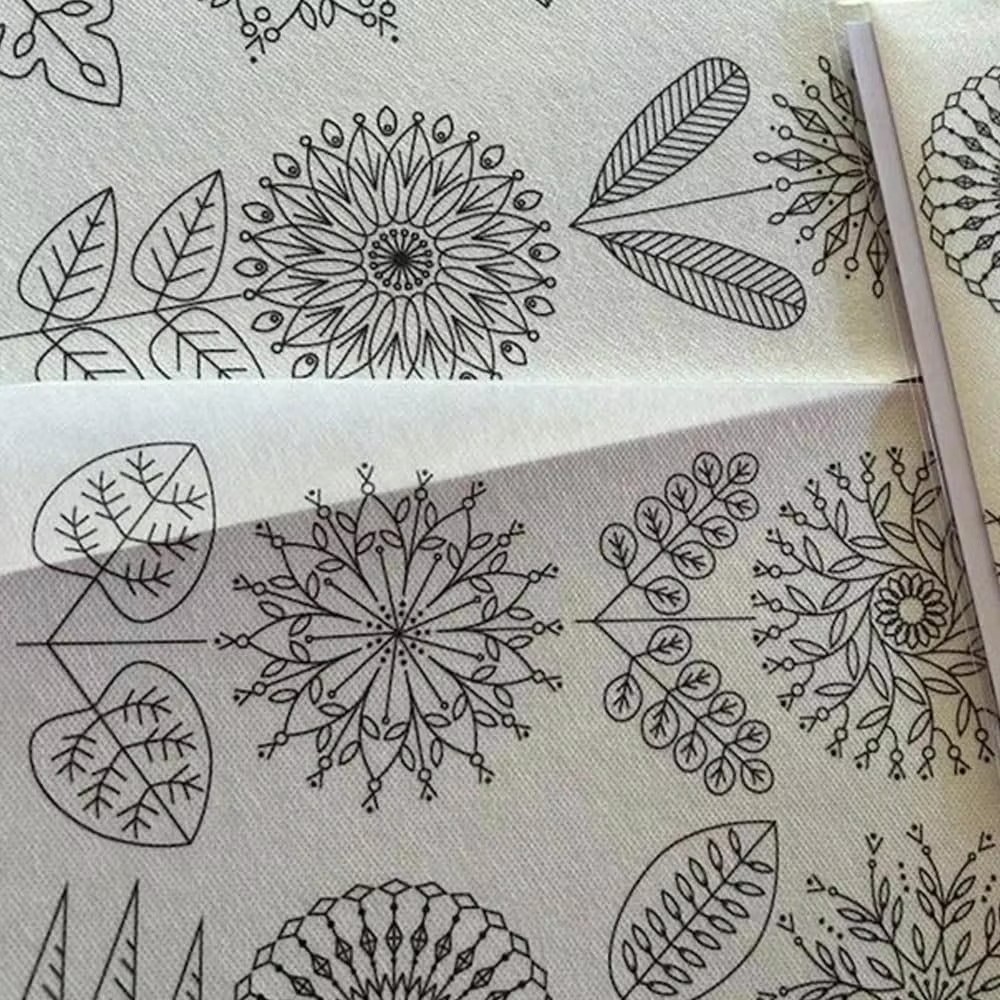 DIY Water Soluble Embroidery T - Embroidery Guide Book avaliação e preço