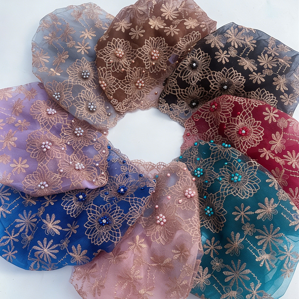 Women Stylish Headscarf Hat Em - Embroidery Hat Machine avaliação e preço