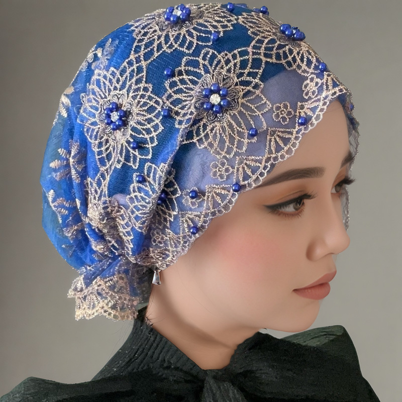Women Stylish Headscarf Hat Em - Embroidery Hat Machine avaliação e preço