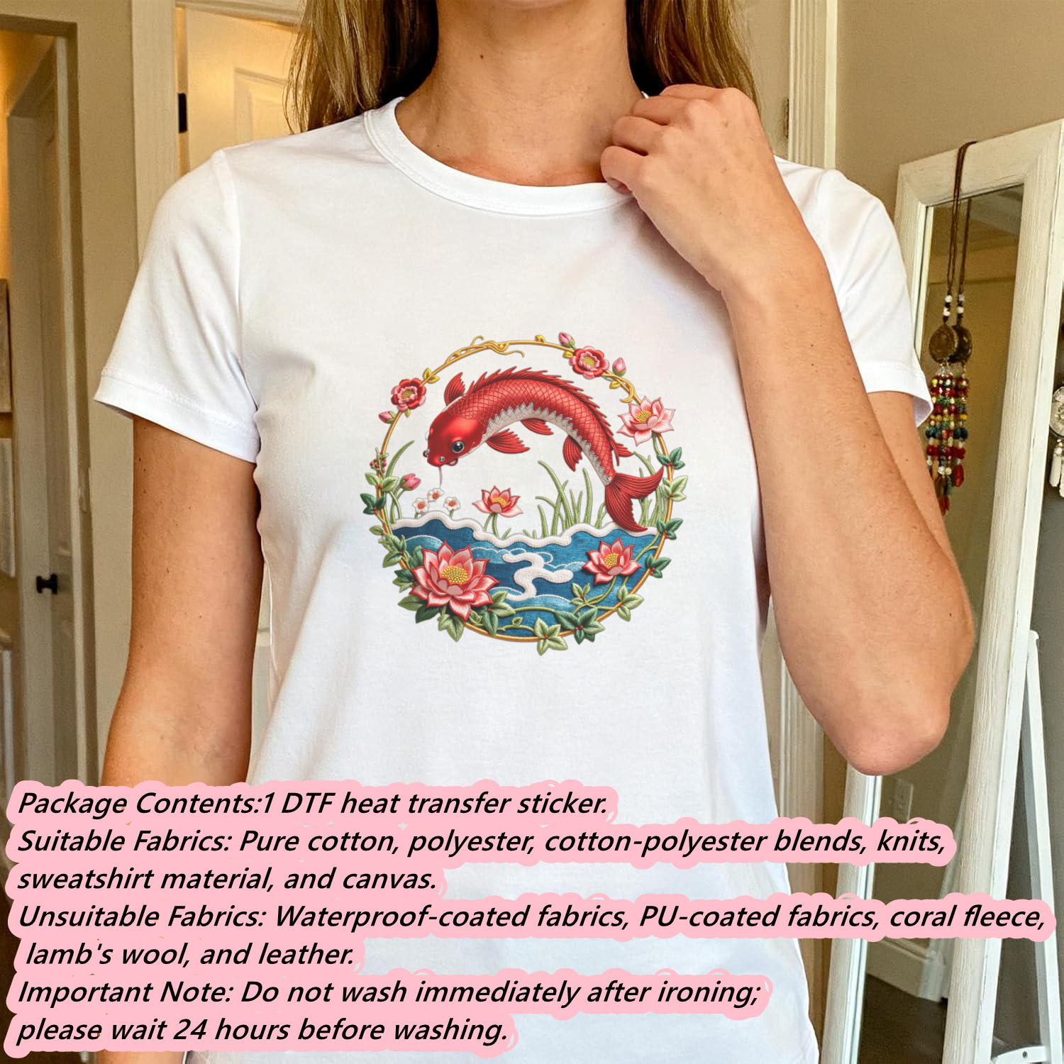 1 Piece of Clothing Imitation  - Embroidery Free Pattern avaliação e preço