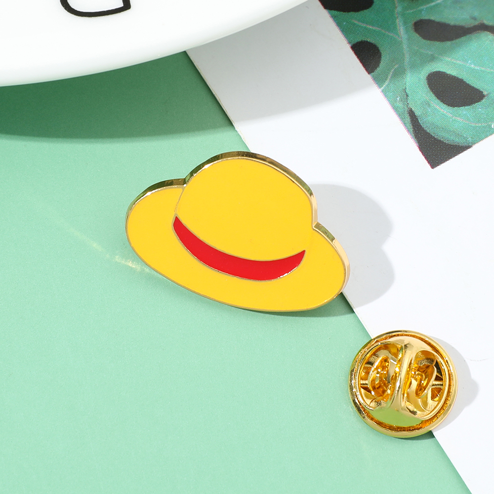 One Piece Brooch Anime Cartoon - Embroidery Illustration avaliação e preço