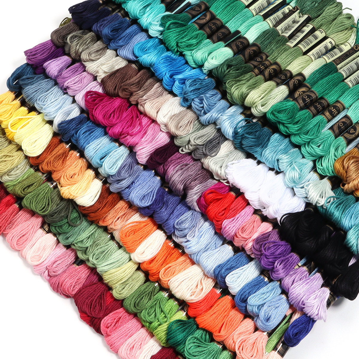 6Pcs/Lot Multicolor Polyester  - Embroidery Machine avaliação e preço