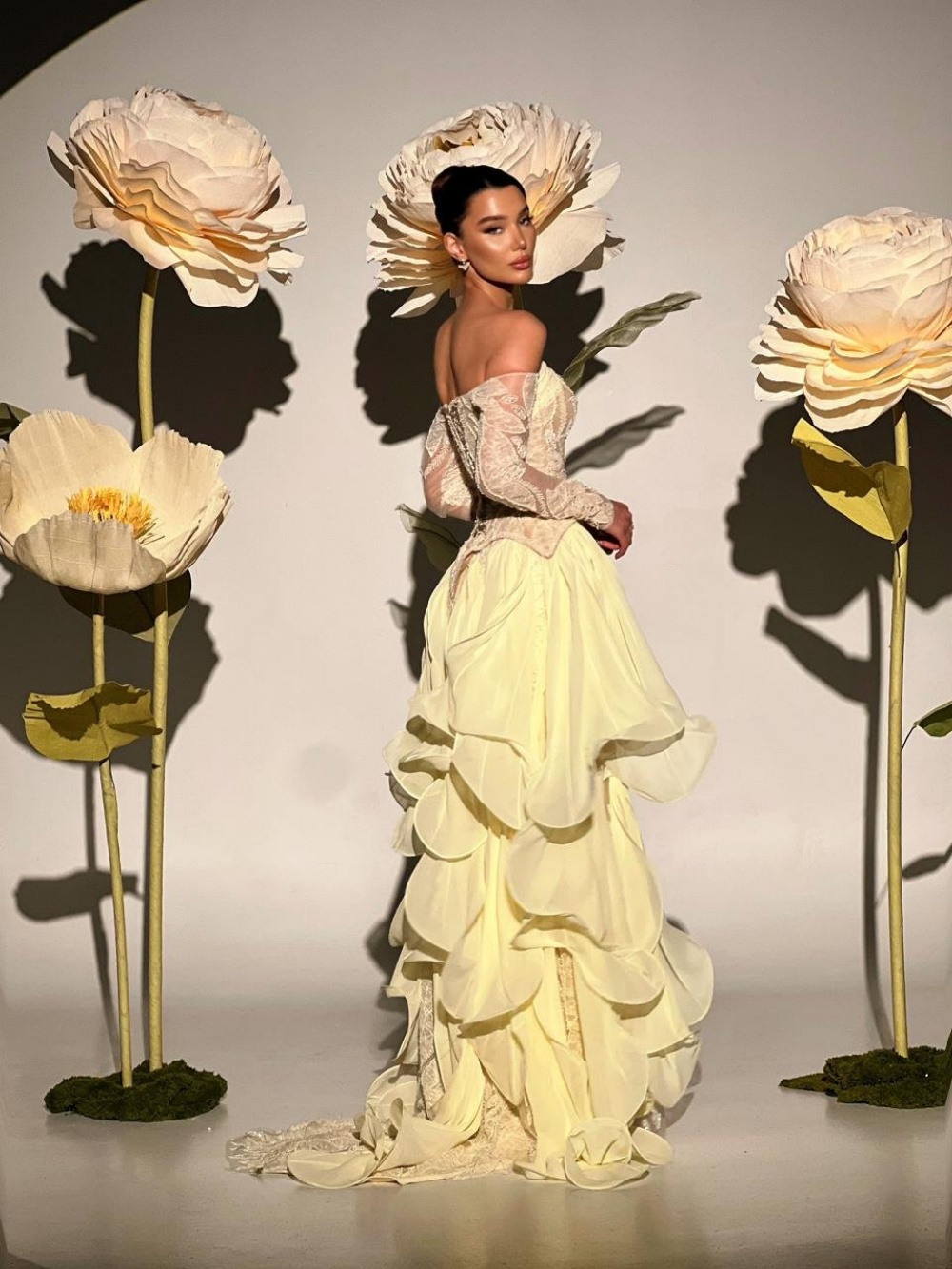 Exquisite Butter Yellow Prom D - Embroidery Yellow Dress avaliação e preço