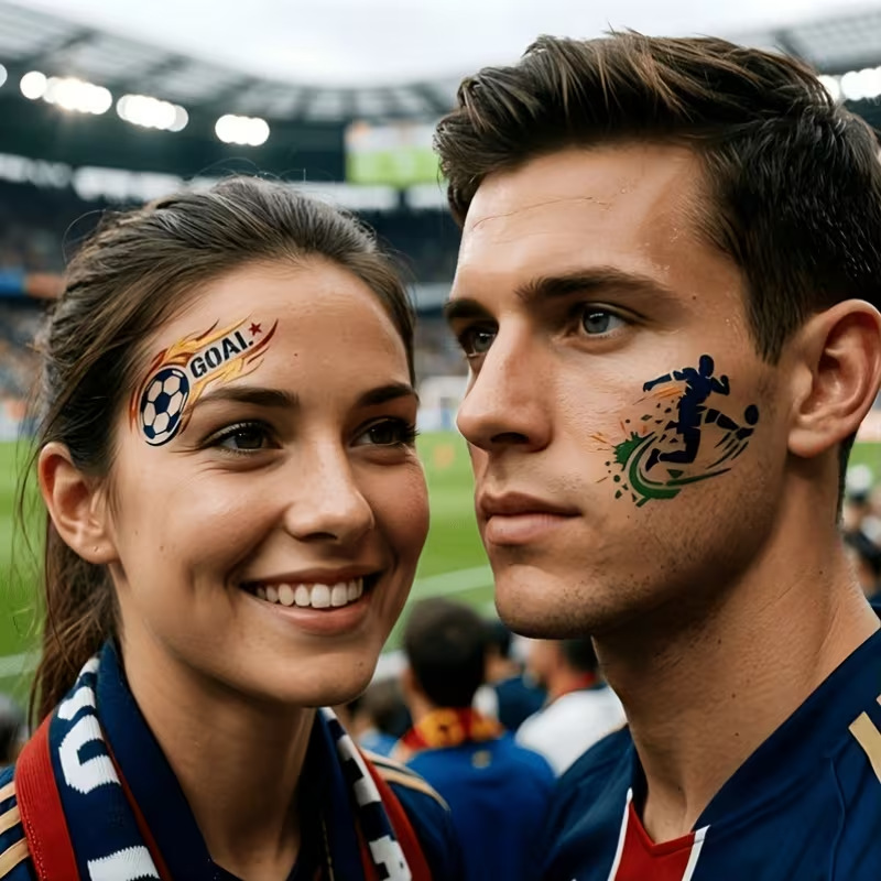 6Pcs Football Stencils for Pai - Embroidery Art Painting avaliação e preço