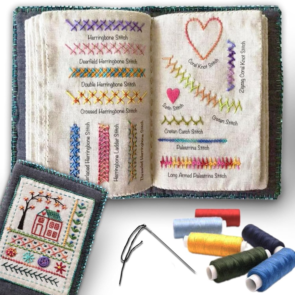 Embroidery Kit DIY Stitch Book - Embroidery Guide Book avaliação e preço